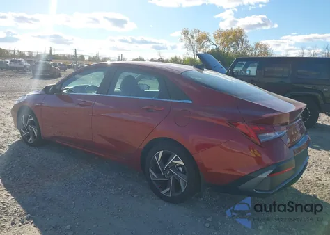 2025 Hyundai Elantra Limited from USA, damaged, VIN KMHLP4DG6SU868955